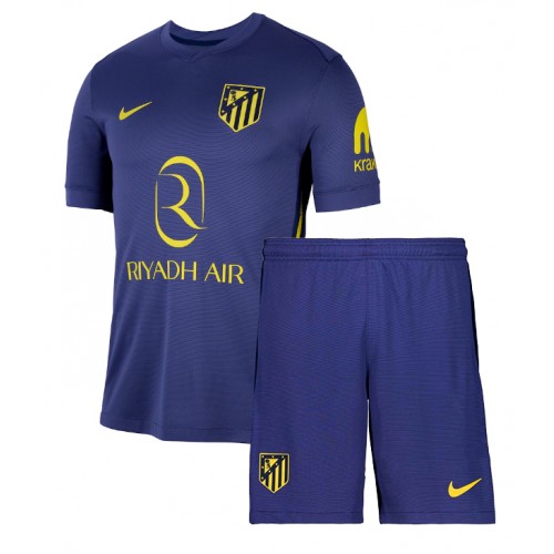 Atletico Madrid Marcos Llorente #14 Replika Babytøj Udebanesæt Børn 2025-26 Kortærmet (+ Korte bukser) Atletico Madrid Marcos Llorente #14 Replika Babytøj Udebanesæt Børn 2025-26 Kortærmet (+ Korte bukser)